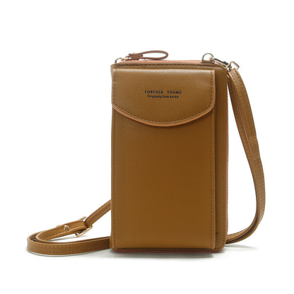 Luxury Shamew compact crossbody clutch bag for ladies, stylish and sleek handbag with elegant design.