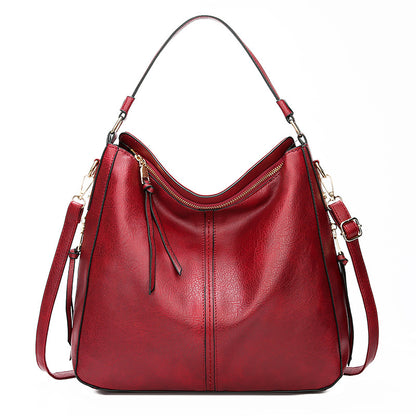 Shamew Élan Zipper Bucket Bag for women, luxury ladies handbag with zipper closure and stylish design.