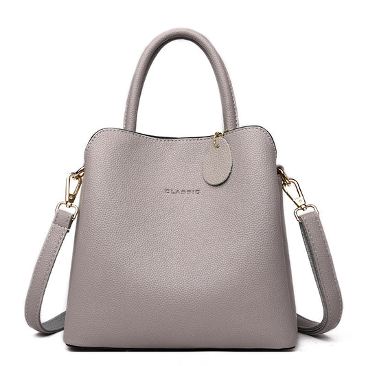 Luxury Shamew leather tote handbag for women, stylish designer ladies’ handbag with sleek craftsmanship and elegant design.