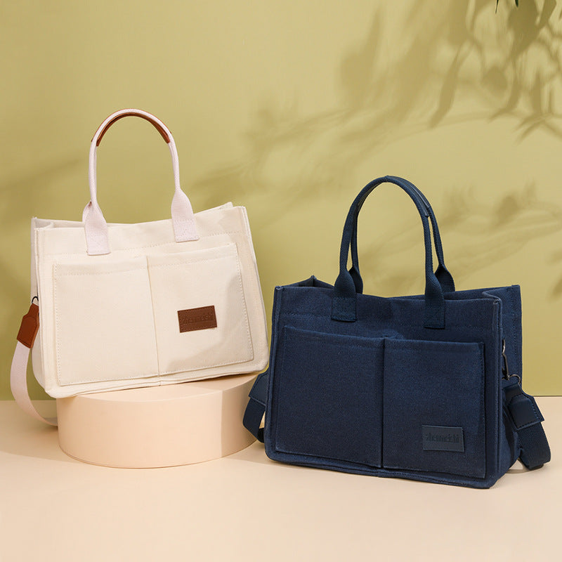 Shamew Everyday Soft Crossbody Shopper for ladies, luxury handbag with a sleek design and adjustable strap, in neutral color.
