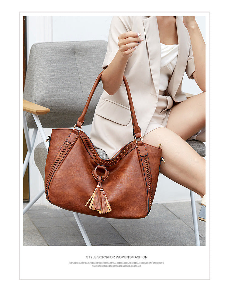 Luxury Shamew classic crossbody tote bag for ladies, featuring a stylish design and spacious interior for everyday use.