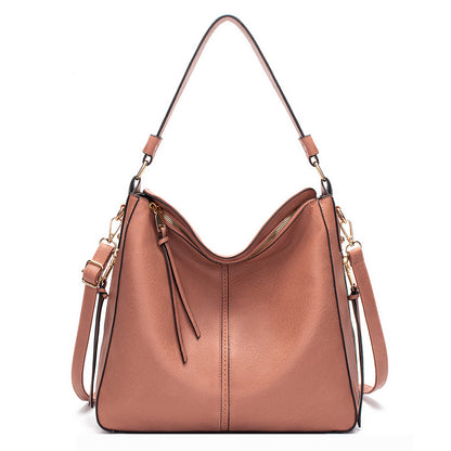 Luxury Shamew shoulder bag, stylish ladies handbag with spacious interior, perfect for shopping and everyday use.