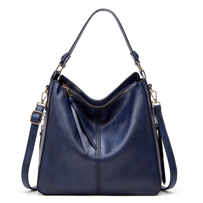 Shamew Élan Zipper Bucket Bag for ladies, luxury handbag with zipper closure, stylish and versatile fashion accessory.