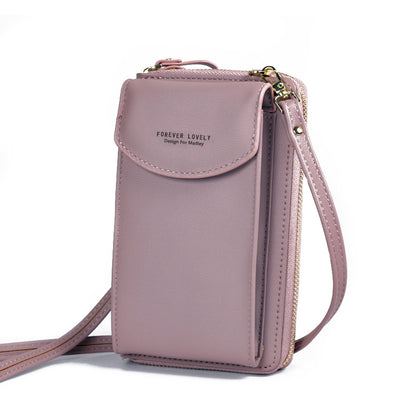 Luxury Shamew compact crossbody clutch bag for women, stylish ladies handbag with sleek design and adjustable strap.