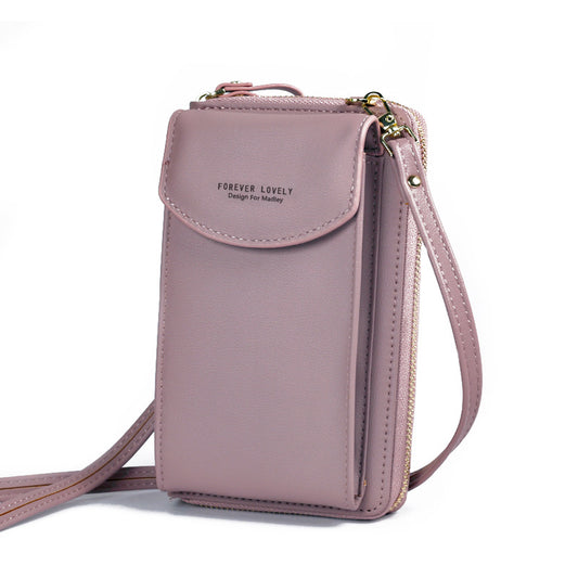 Luxury Shamew compact crossbody clutch bag for women, stylish ladies handbag with sleek design and adjustable strap.