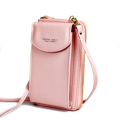 Luxury Shamew compact crossbody clutch bag for women, stylish and functional ladies handbag with sleek design.