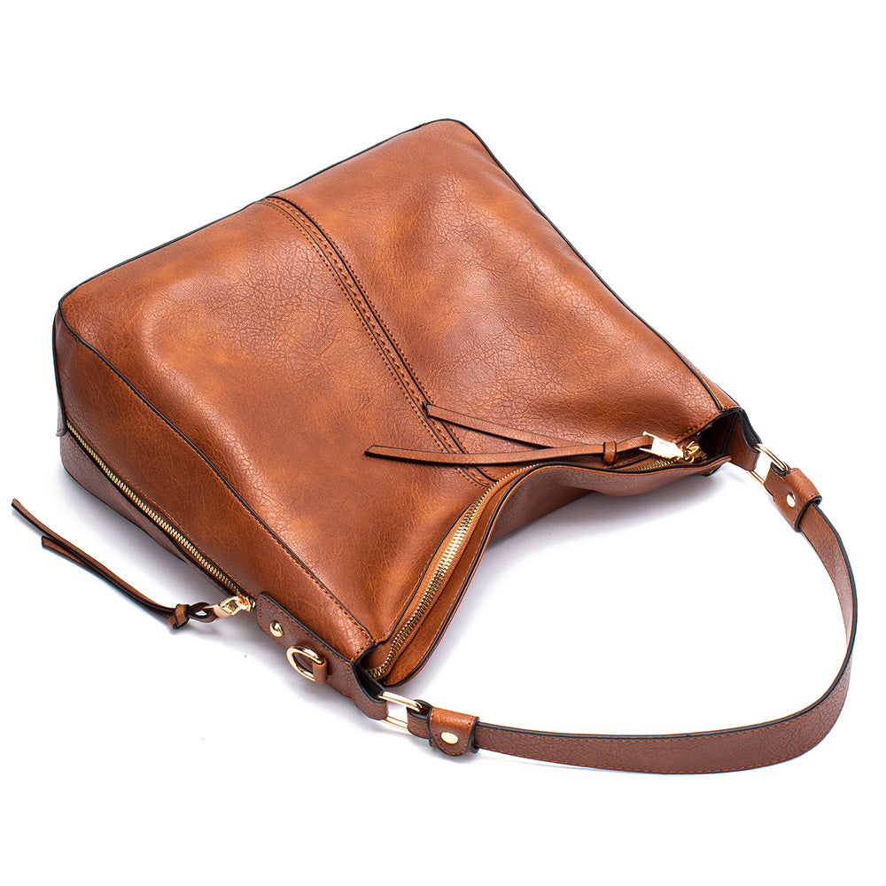 Luxury Shamew ladies shoulder bag with stylish tote design, perfect for shopping and everyday use.