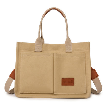Shamew Everyday Soft Crossbody Shopper bag for ladies, luxury handbag with smooth leather and adjustable strap, stylish and versatile.