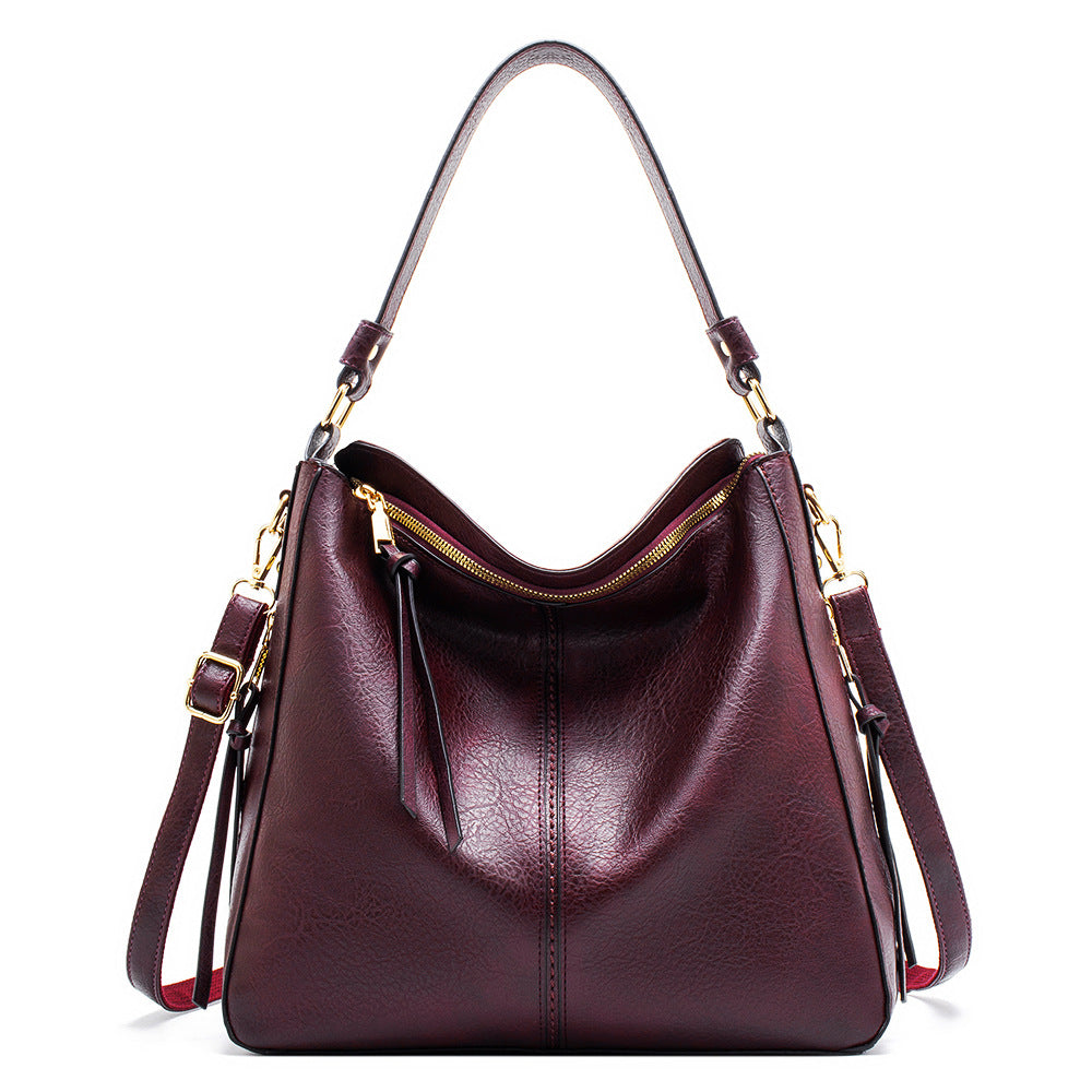 Luxury ladies shoulder bag shopping tote by Shamew, stylish and spacious handbag for everyday use.