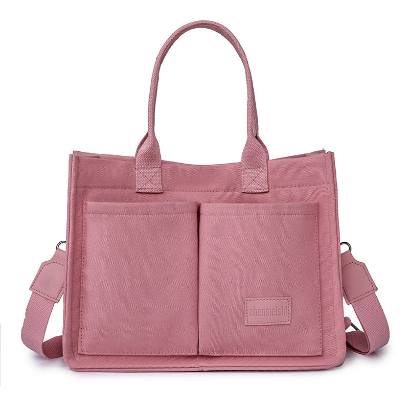 Shamew Everyday Soft Crossbody Shopper bag for women, luxury ladies handbag with smooth leather finish and adjustable strap.