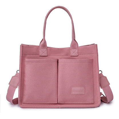 Shamew Everyday Soft Crossbody Shopper bag for women, luxury ladies handbag with smooth leather finish and adjustable strap.
